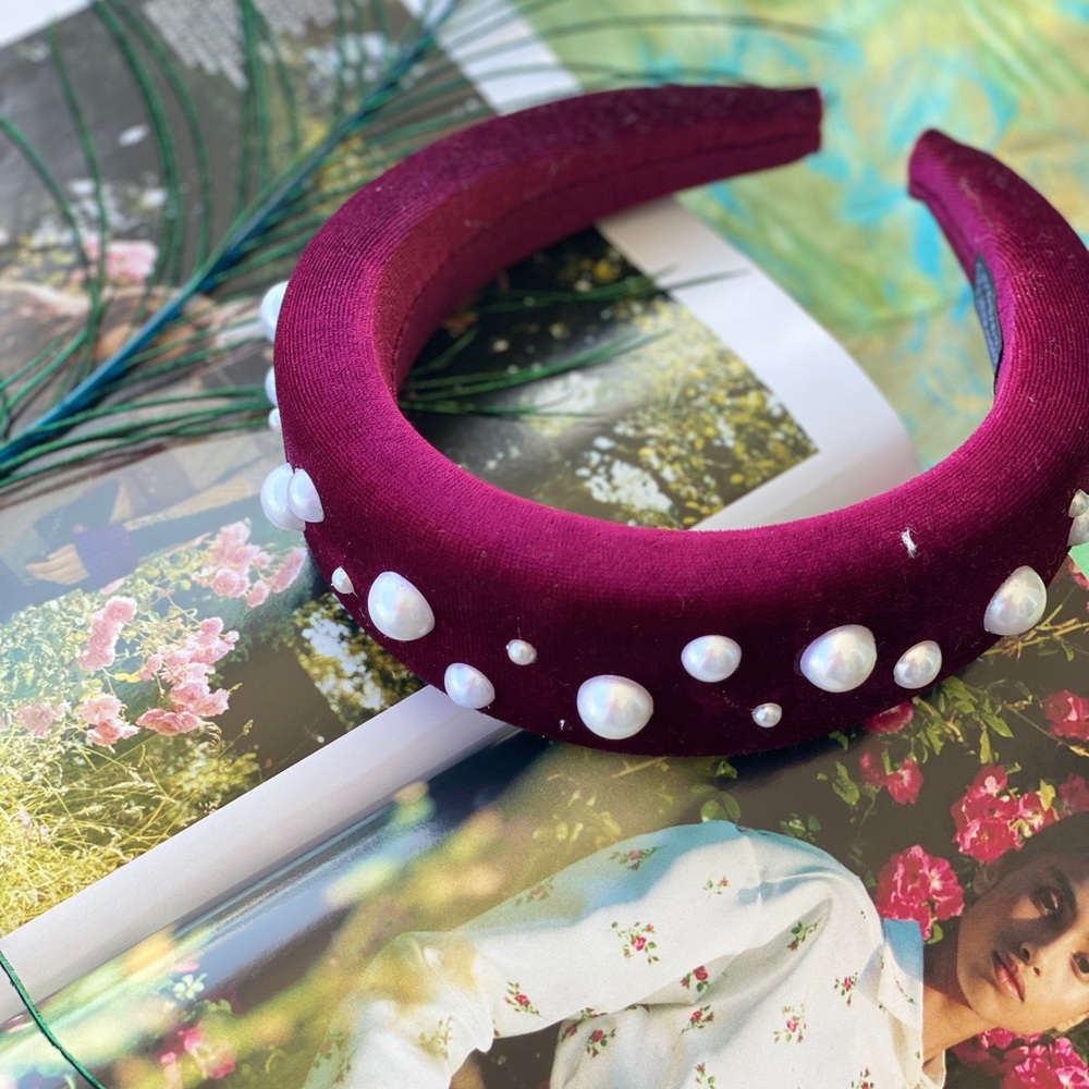Pearl padded headband